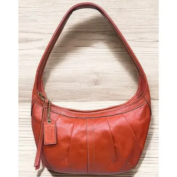 Y2K Coach 12235 Ergo Pleated Hobo Bag
